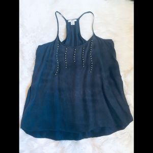 Bar III - Navy Tank with Bronze Embellishments - M